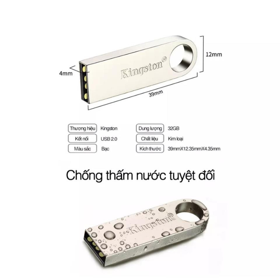 [FREESHIP 50K] USB kingstom 2.0 chính hãng, hàng zin- Bảo hành 2 năm | BigBuy360 - bigbuy360.vn