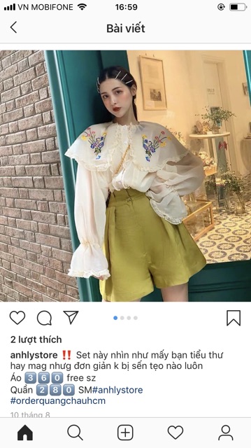 Áo sơ mi bánh bèo