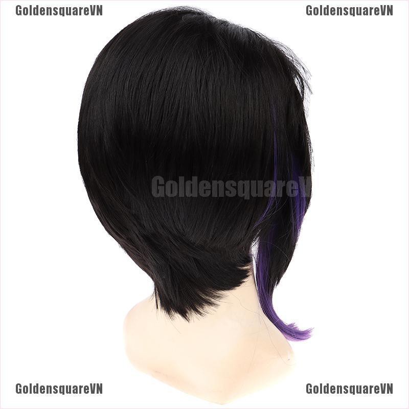Tóc Giả Cosplay Nhân Vật Phim Hoạt Hình Kochou Shinobu Màu Đen Tuyền Bí