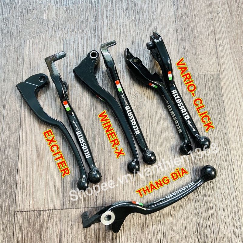 Tay Thắng Tay Phanh Mod ACOSSATO VARIO AB EXCITER WINNER X SH RAIDER SATRIA Sơn Đen