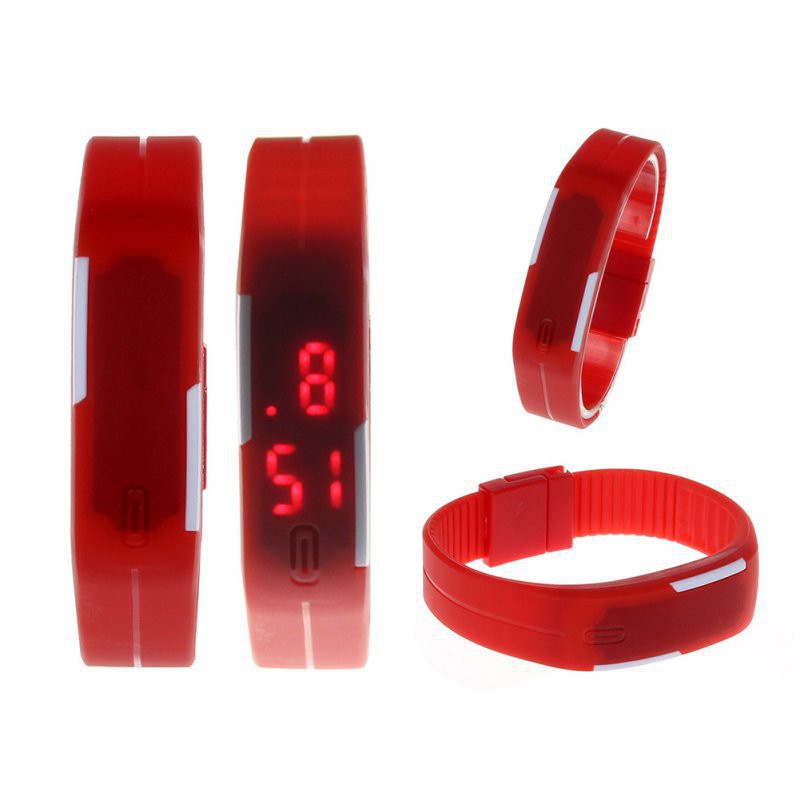 Đồng Hồ Điện Tử Dây Cao Su Chống Thấm Nước Cho Nam Nữ | BigBuy360 - bigbuy360.vn