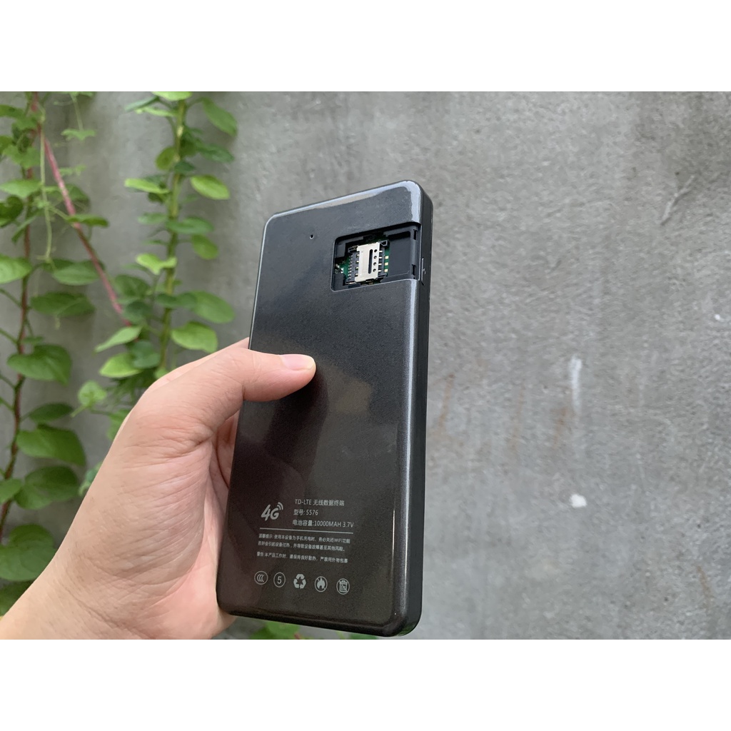 Bộ Phát Wifi 4G HITEK H10 PRO / NETMAX M5 PLUS Kiêm Sạc Dự Phòng Pin 10.000Mah