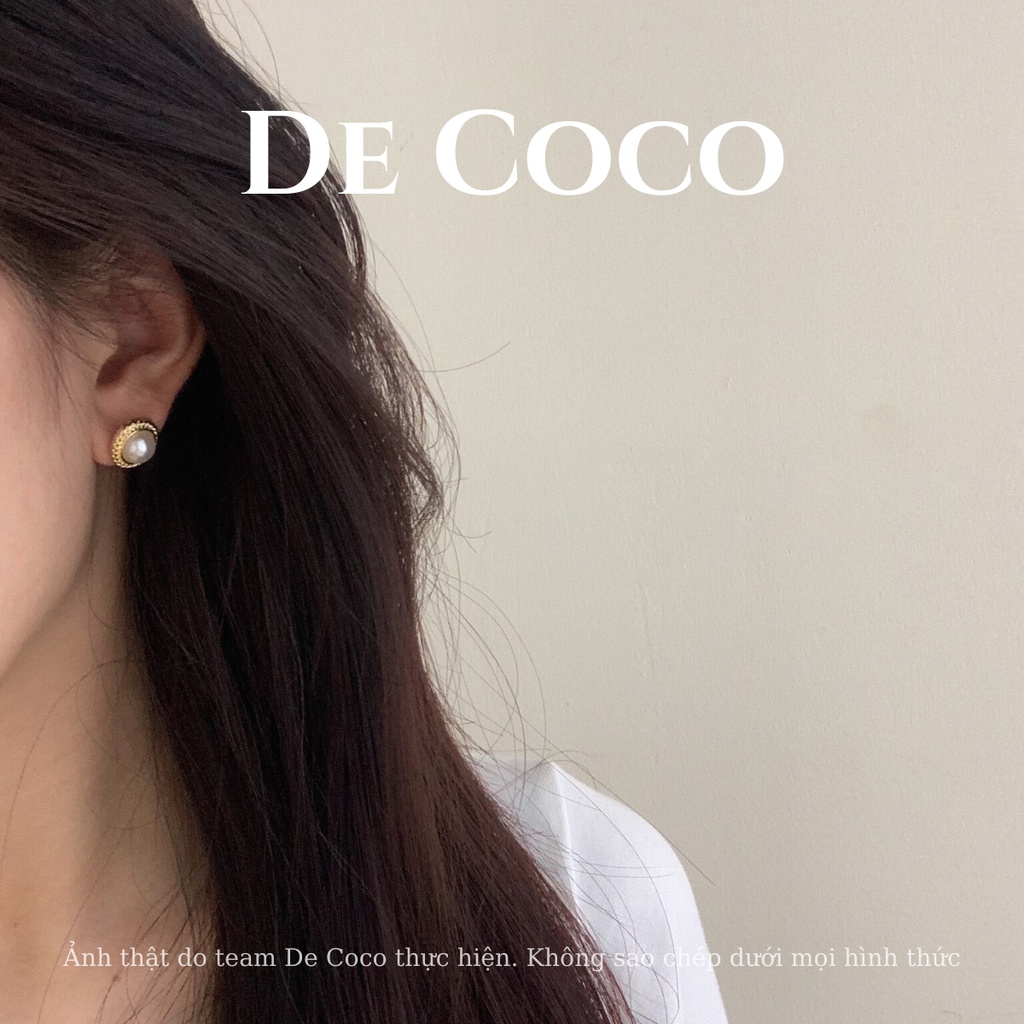 Khuyên tai bông tai solar earrings De Coco