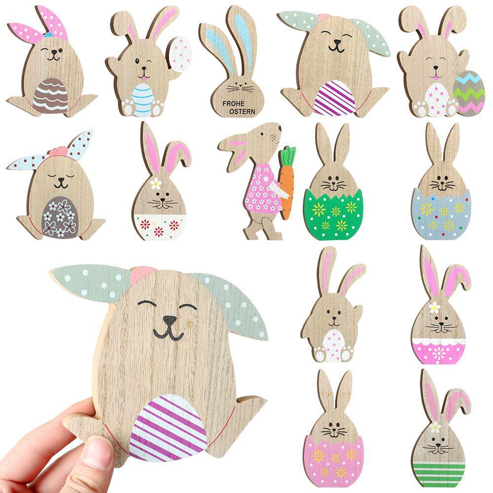 KENT1 15Cm Easter Ornaments DIY Crafts Hanging Decor Home Ornament Rabbit
