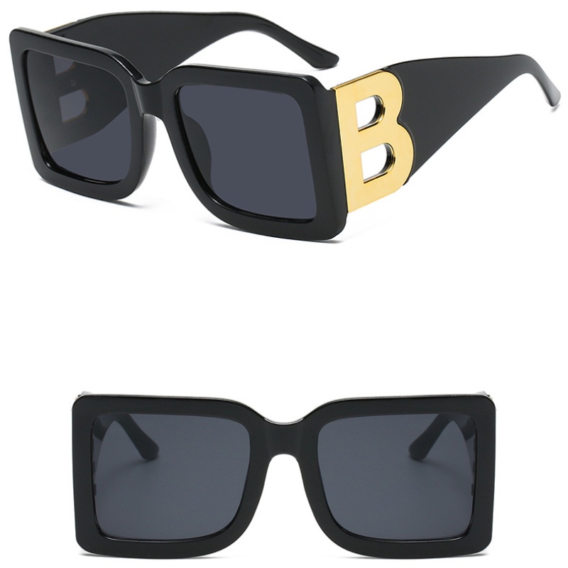 Kính Mát Gọng Chữ B Lớn Chống Tia UV Thời Trang Cho Nữ