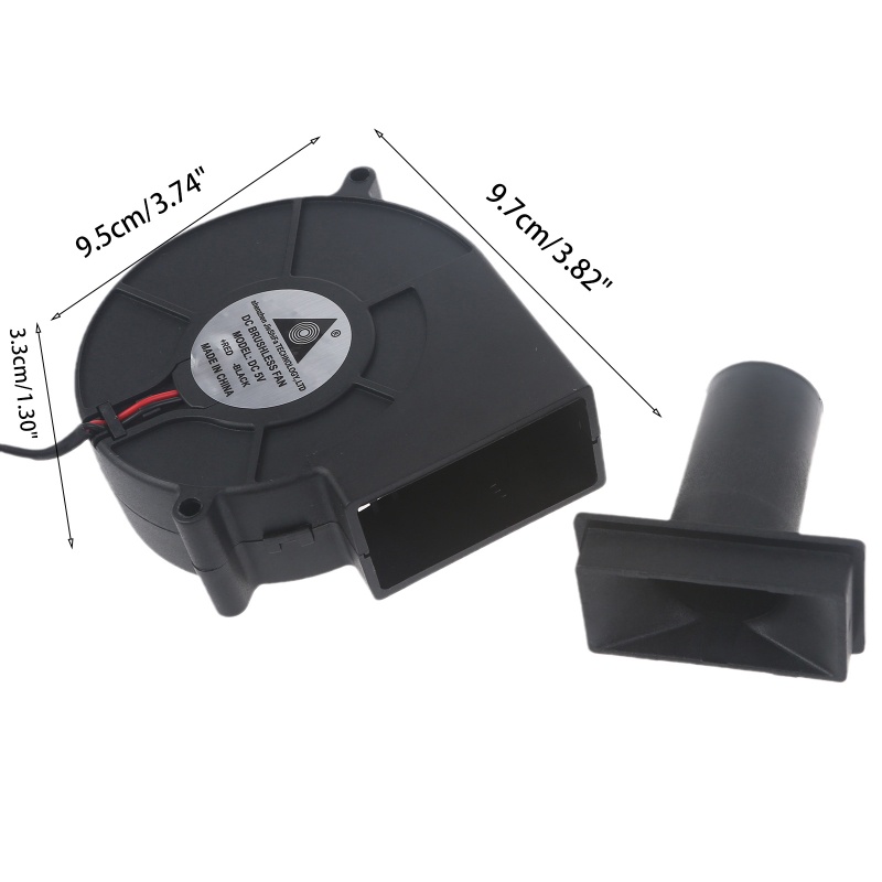 Quạt Thổi Lò Nướng BBQ Cầm Tay Sạc Cổng USB