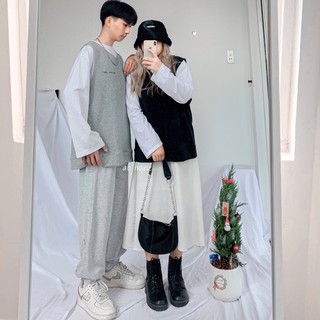 Áo Gile Nỉ Nam Nữ - Glow Gile Oversize Unisex