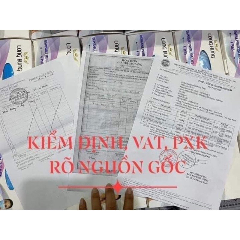 Khẩu trang 4 lớp bo viền kháng khuẩn hộp 50c | BigBuy360 - bigbuy360.vn