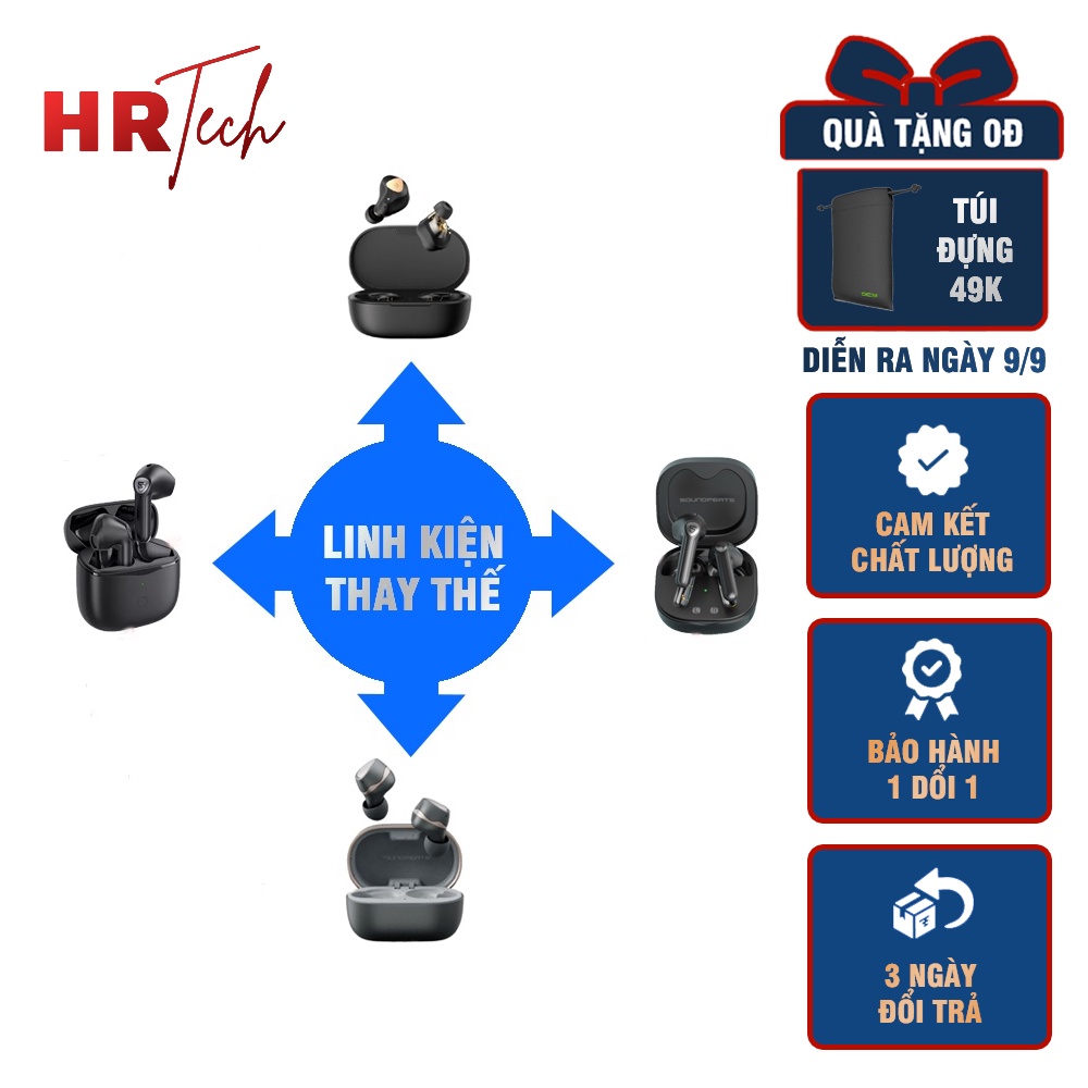Linh Kiện Thay Thế Cho Tai Nghe Soundpeats Truengine 3SE Soundpeats TrueAir2 Soundpeats Sonic Soundpeats Truecapsule