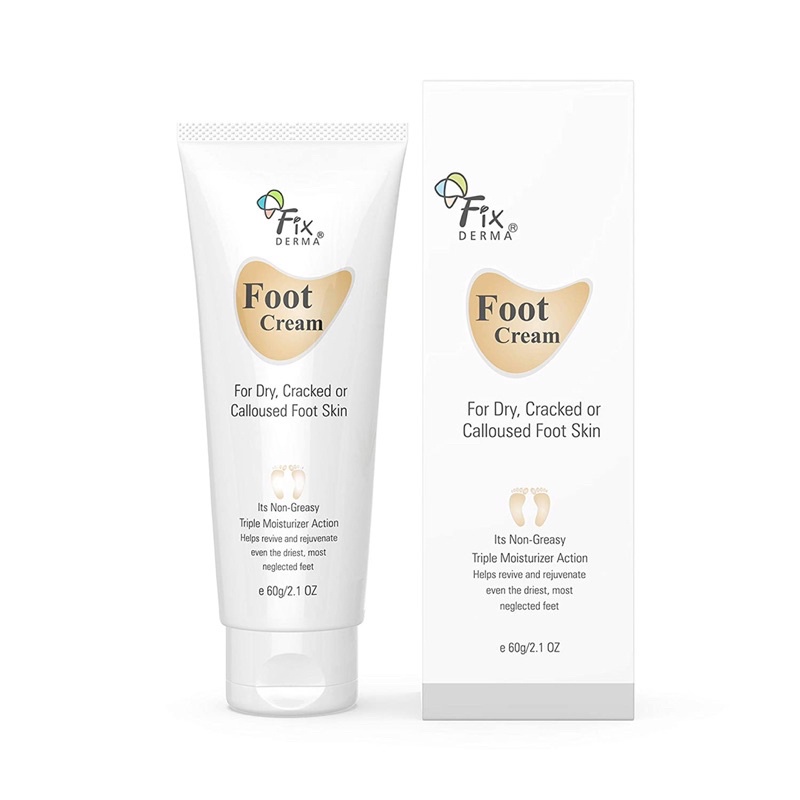 Fixderma Foot Cream - Kem Dưỡng Mềm Mịn, Chống Nứt Nẻ Gót Chân Fixderma Foot Cream 60g