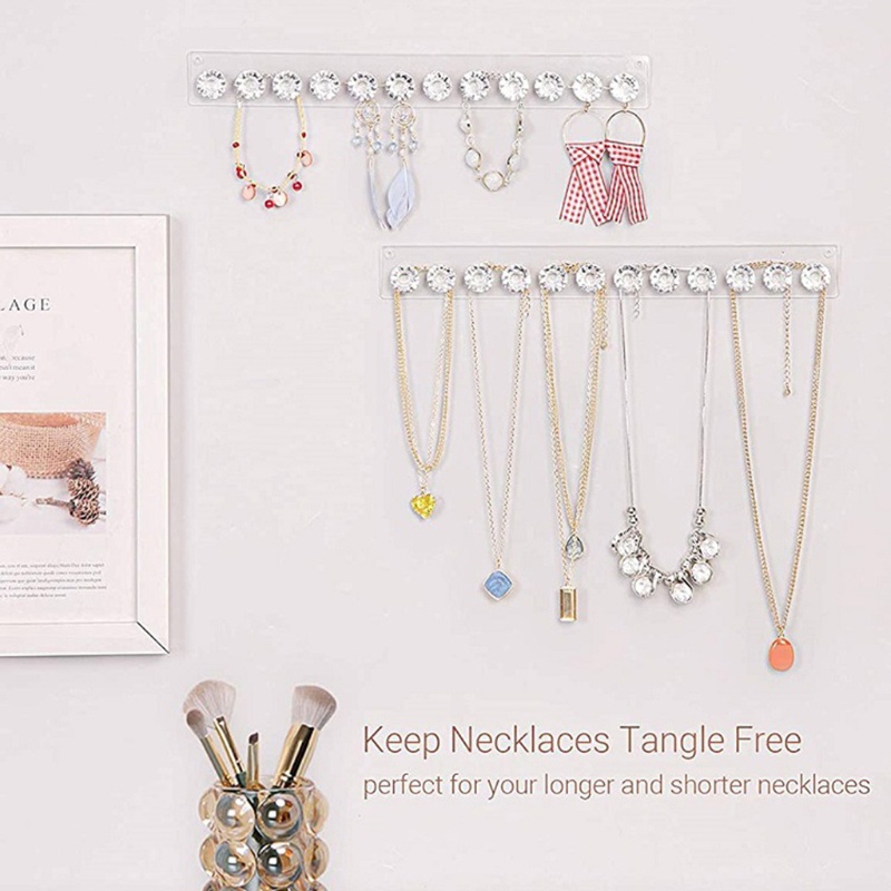 Flgo Giá Đỡ Trong Suốt Treo Vòng cổ Vòng Tay