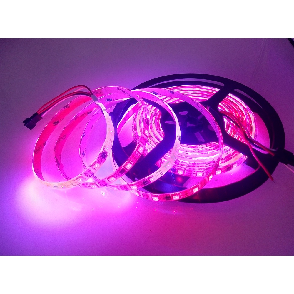 Dây đèn led 5M DC12V WS2811 5050 RGB đủ màu 1 IC điều khiển 3 Led