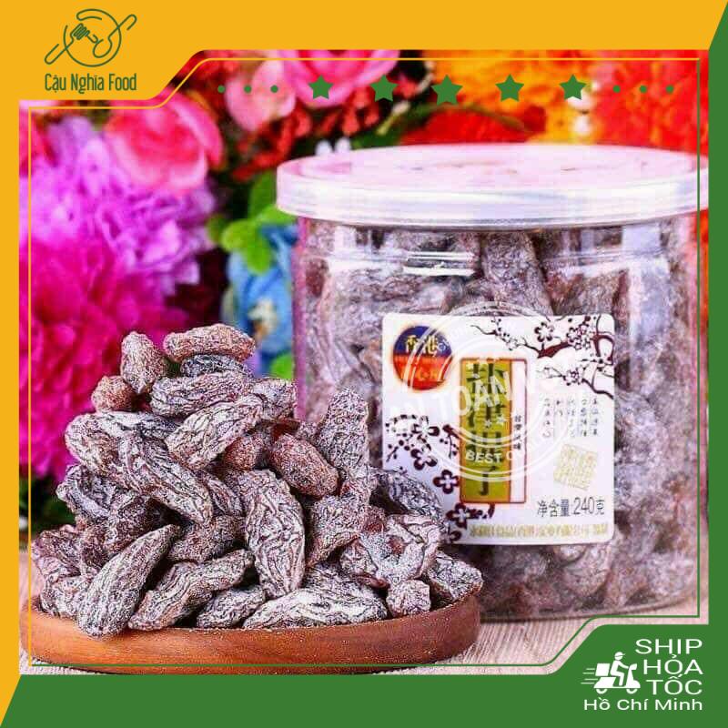 ( Xí muội nho muối loại ngon ) Xí muội nho muối Sweet house 240g. Date mới nhất.