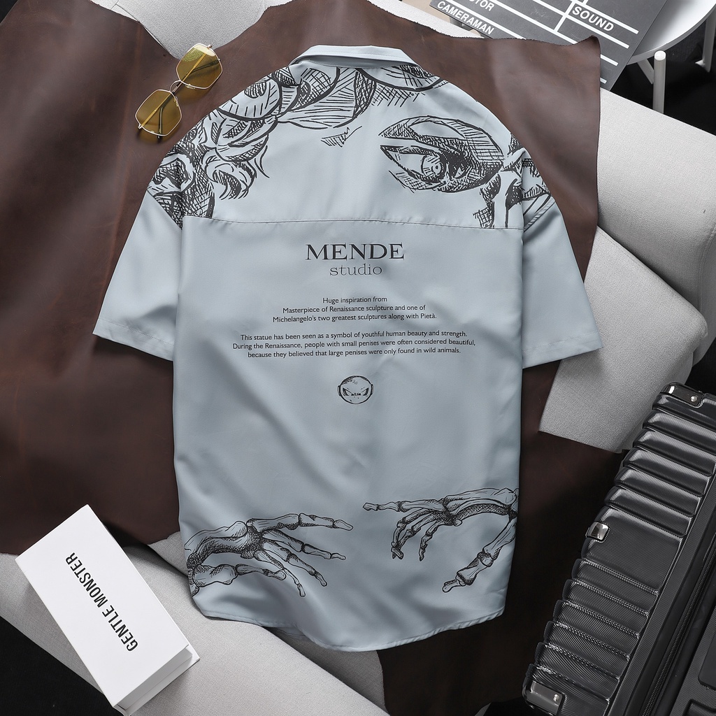 MENDE - David Shirt - Áo sơ mi nam tay ngắn