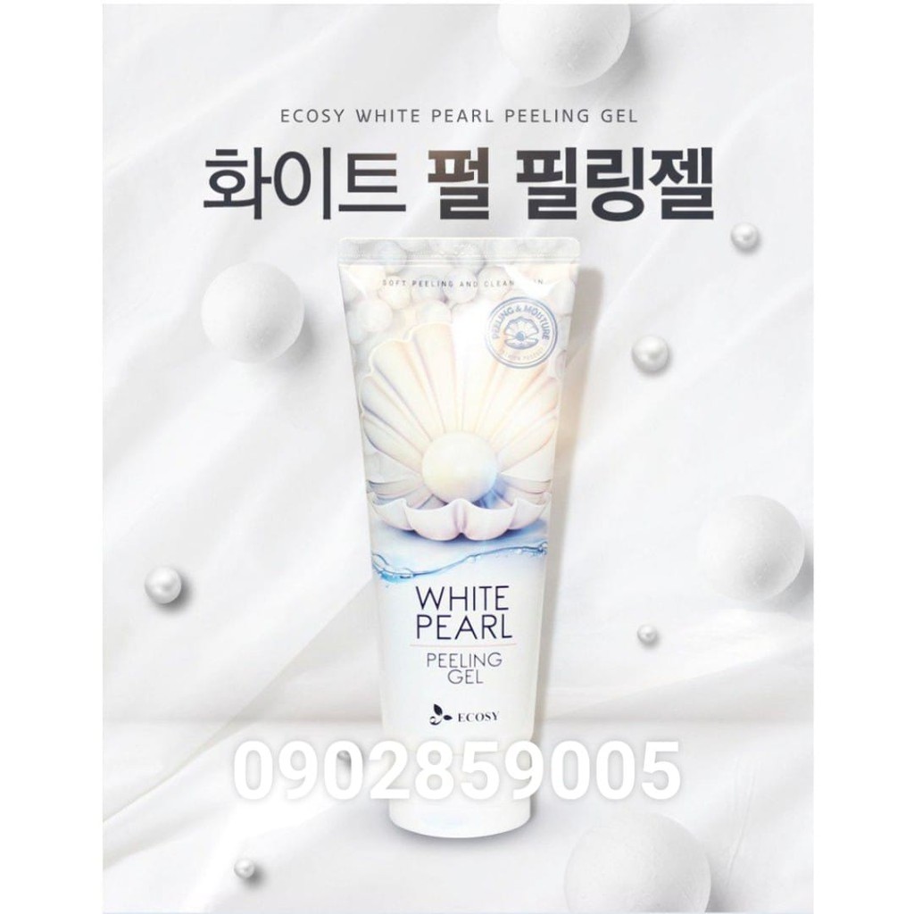 Gel Tẩy Da Chết Ecosy White Pearl Peeling Gel