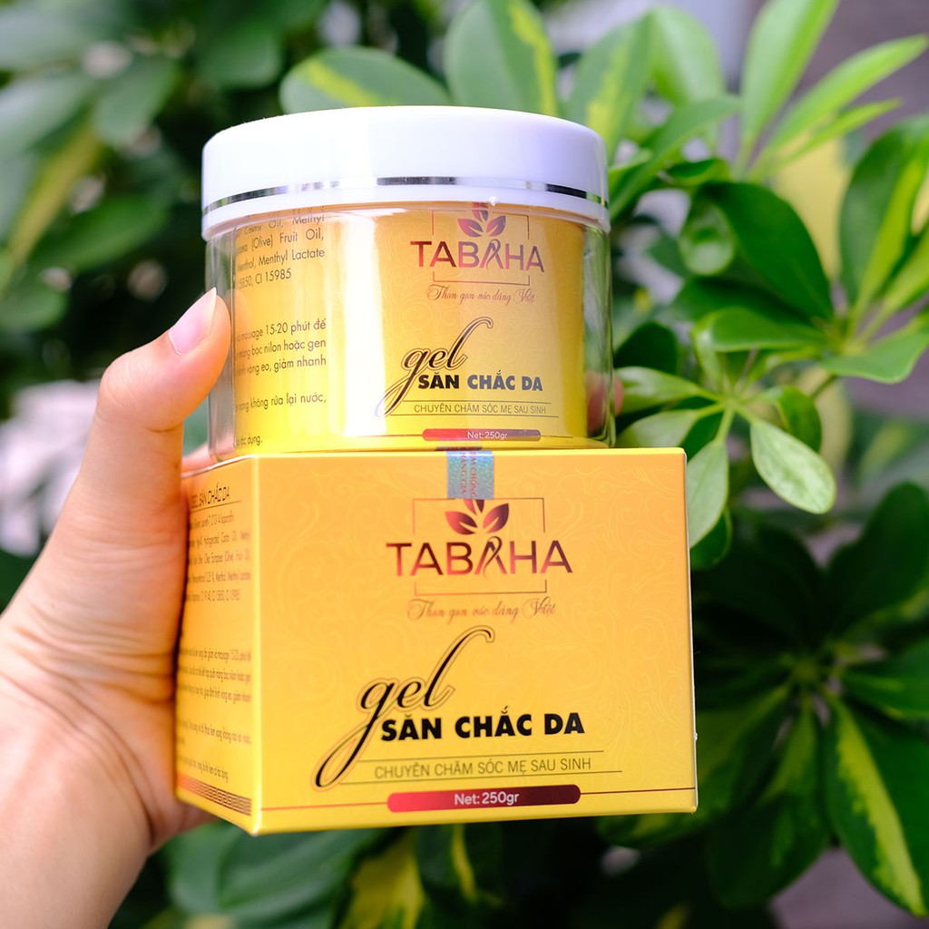 Combo Kem tan mỡ bụng 250g và Xịt dưỡng tóc tinh dầu bưởi 120ml giảm rụng tóc TaBaHa