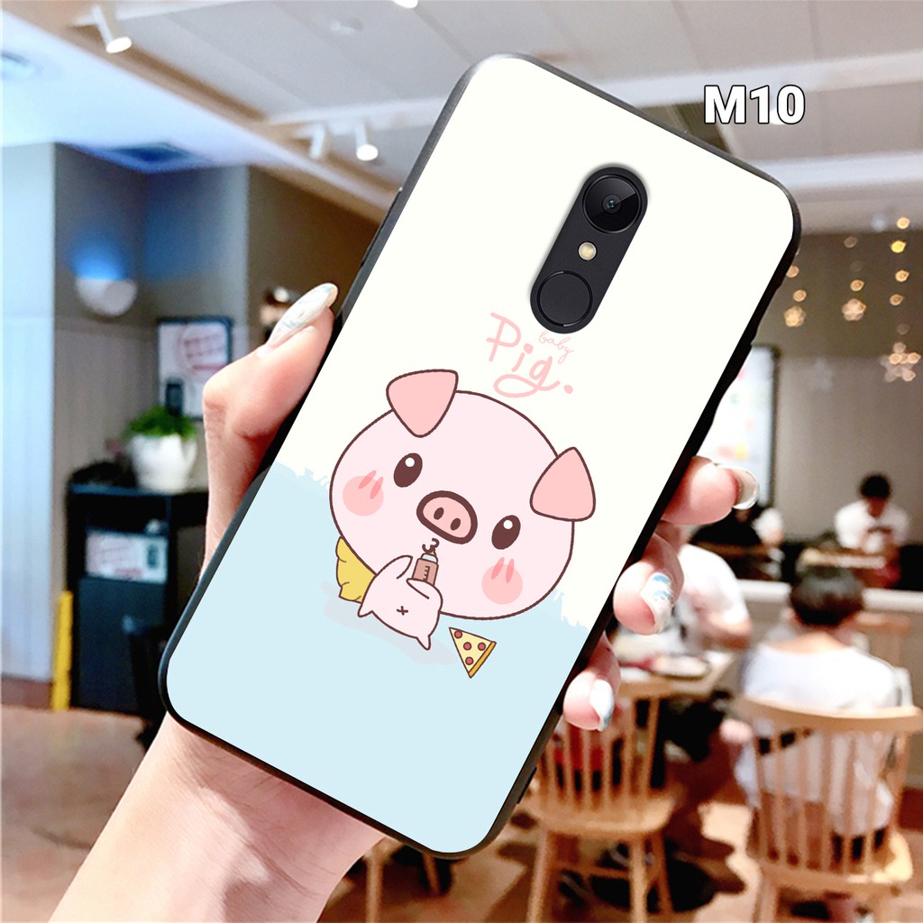 [FREESHIP ĐƠN TỪ 50K] CÓ SẴN - Ốp lưng Xiaomi Redmi Note 4/4X - Redmi 5 Plus in hình đôi heo xinh xắn