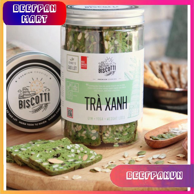 Bánh Biscotti Gạch Đỏ 250g - Ăn Kiêng - Giảm Cân - Dành Cho Người Tiếu Đường | BigBuy360 - bigbuy360.vn