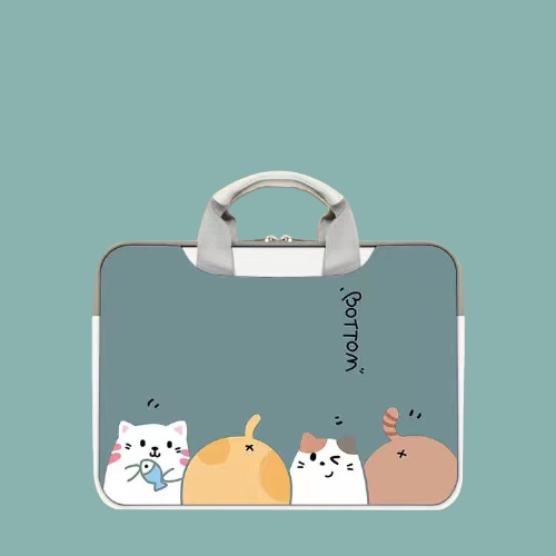 Túi đựng laptop in họa tiết hoạt hình sức chứa lớn phù hợp cho laptop 13.3/14.1/15.6/16.1/17.3 inch