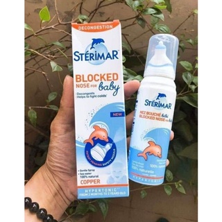 Xịt mũi cá heo cho trẻ Sterimar vàng/cam, Pháp (100ml)