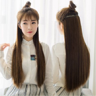 Tóc Giả Kẹp Thẳng Nửa Đầu Cao Cấp