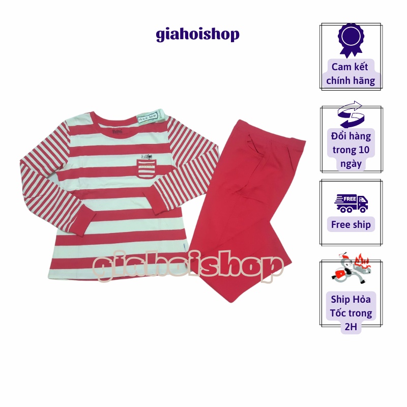 Bộ mặc nhà thu đông Gia Hồi mẫu đón đông size Xl