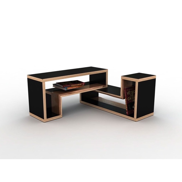 Bộ 2 kệ gỗ để đồ đa năng mua một được nhiều kiểu