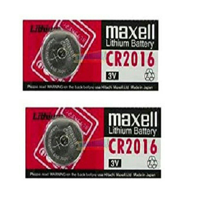Vỉ 2 viên pin nút Maxell CR2016 Lithium Battery 3V - Cmos
