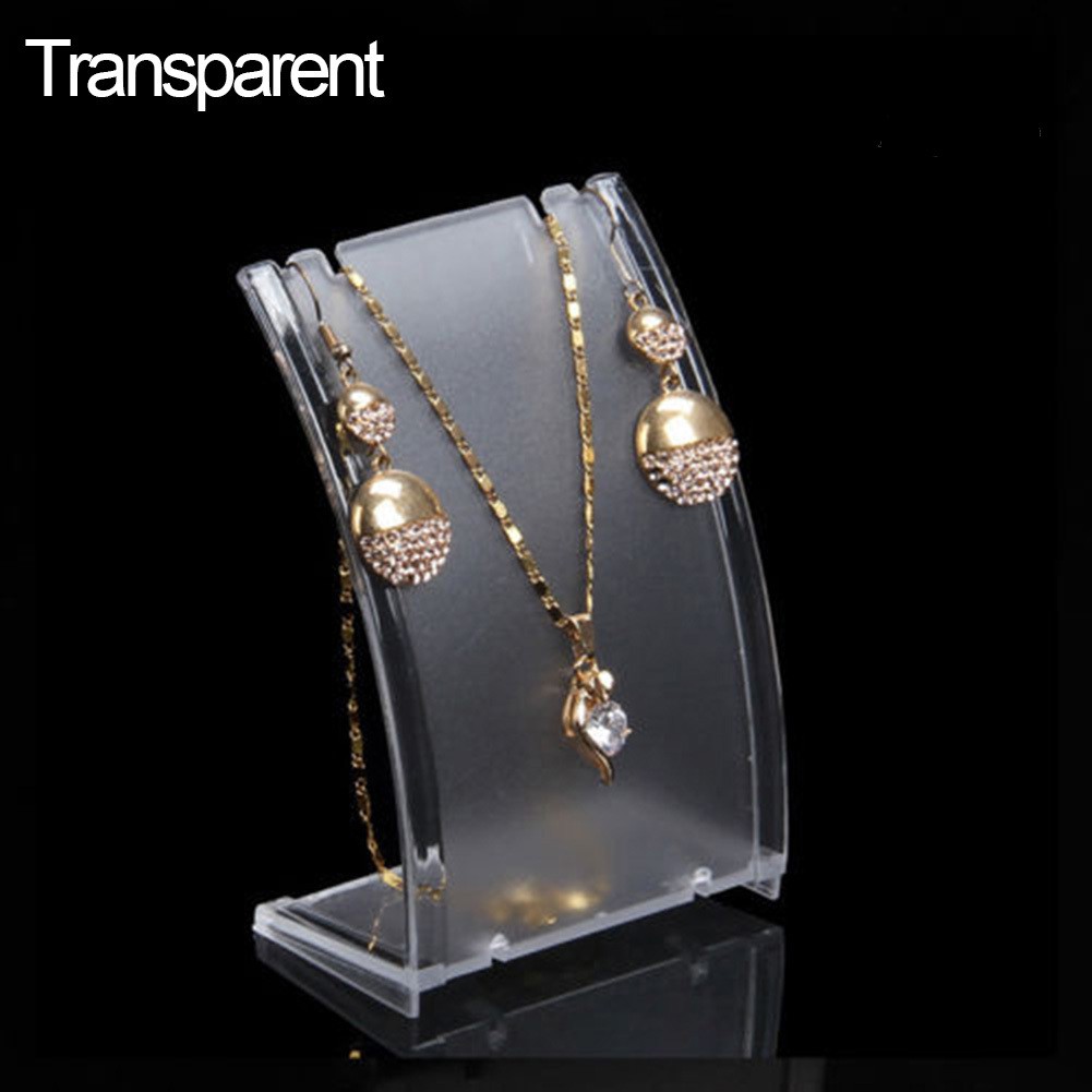 Túi Xách Cỡ Lớn Thiết Kế Giản Dị Thời Trang◇Giá Đỡ Trưng Bày Vòng cổ / Bông Tai Bằng Nhựa