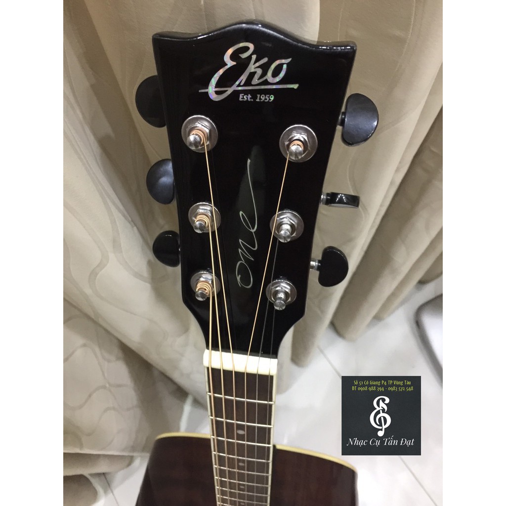 Đàn Accoustic Guitar Eko chính hãng NXT 018 + Bao Eko + Dây Fender