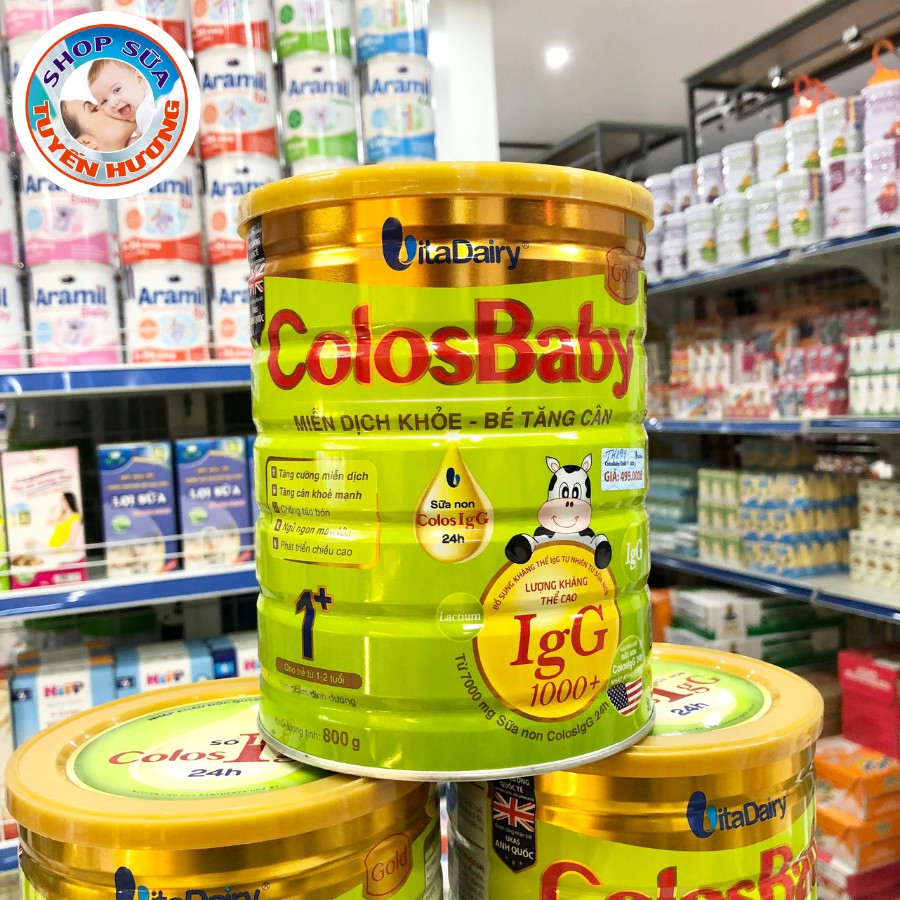 Sữa Colosbaby Gold số 0,1,2 Hộp 800G - Chính hãng