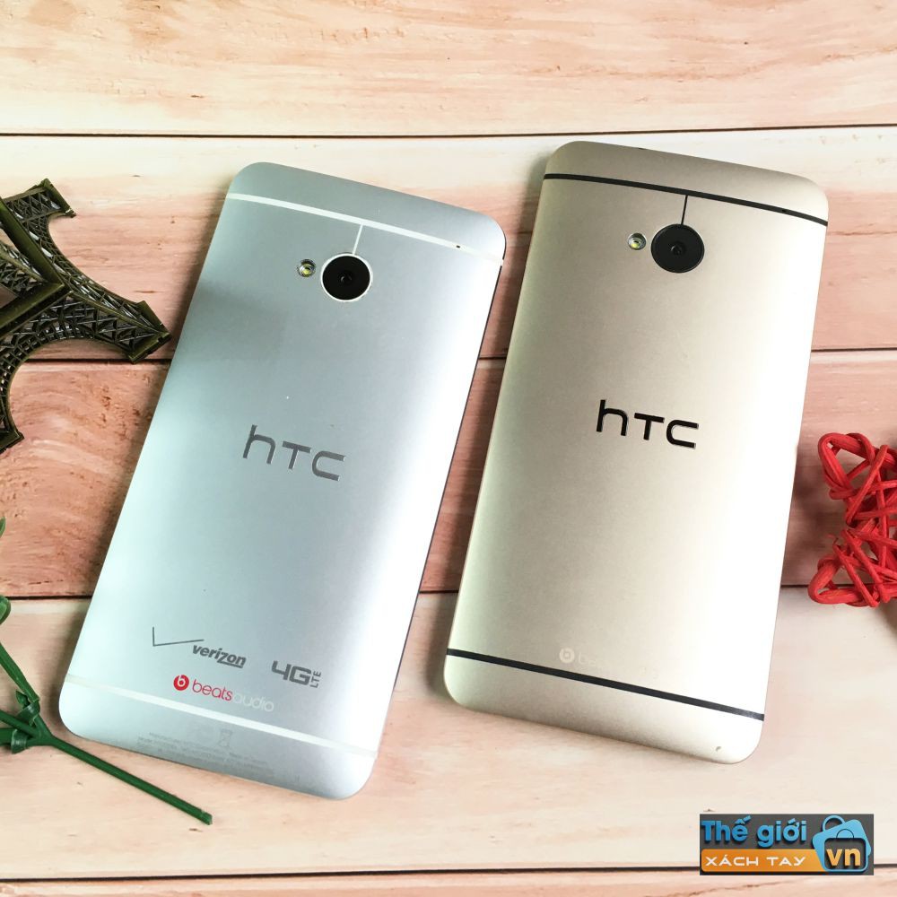 Điện Thoại HTC One M7 Nguyên Bản - Khung Kim Loại, Máy Mới Cứng, loa kép, giá rẻ