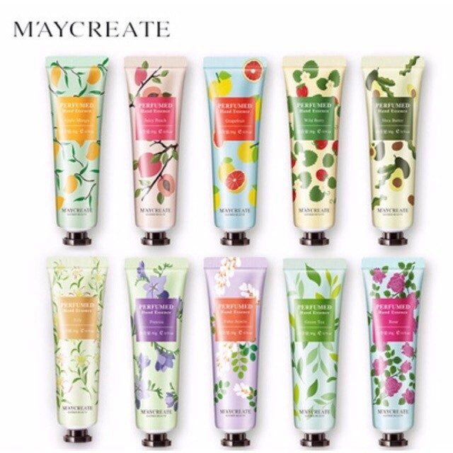 Kem Dưỡng Da Tay  Maycreate [ Hàng Chính Hãng ] Kem Dưỡng Da Meycreat Flower of Story Perfumed Hand Essence | BigBuy360 - bigbuy360.vn