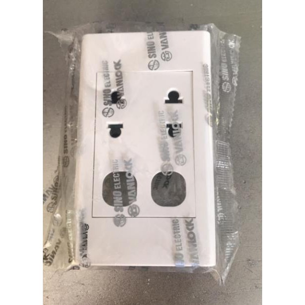 Mặt ổ cắm, mặt công tắc SINO S18