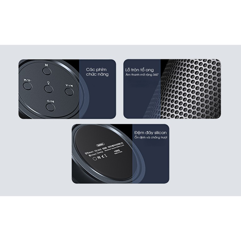 Loa Bluetooth để bàn cao cấp Remax RB-M46