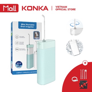 Máy vệ sinh răng miệng KONKA có thể sạc lại thiết kế tiện dụng