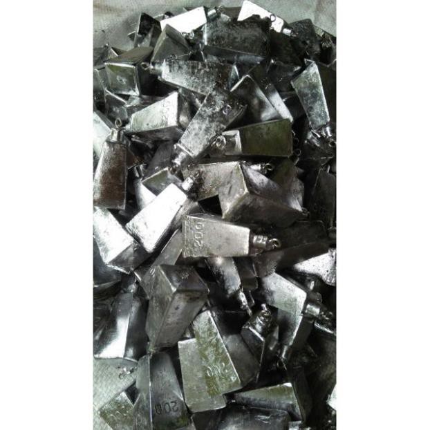 Nửa ký chì câu cá hinh vuông