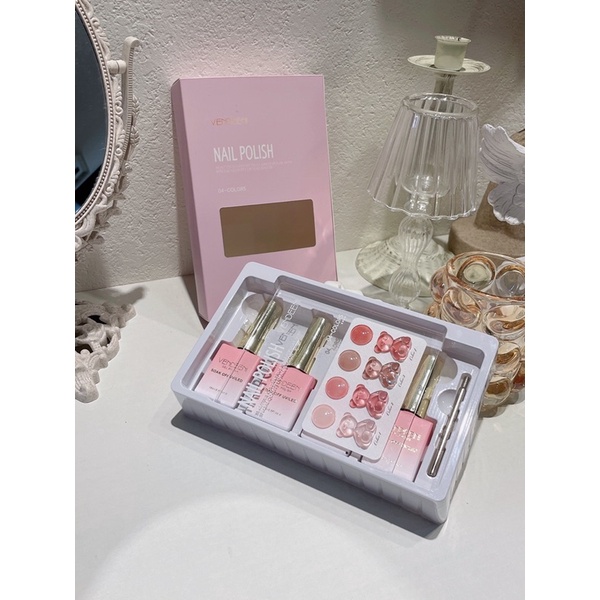 Sơn gel set vendeeni 4 màu hot mới