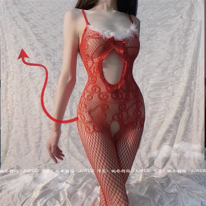 Đồ ngủ cosplay Giáng sinh, stocking Noel