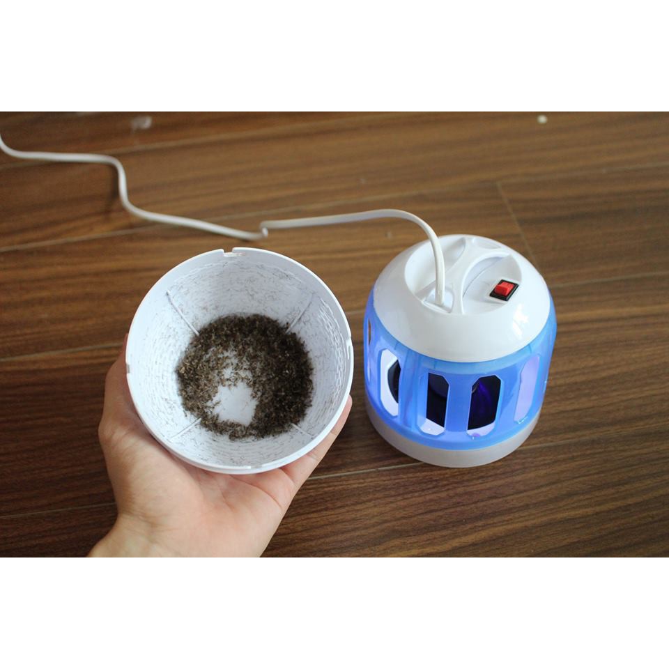 Đèn Bắt Muỗi Sakura Thay Thế Đèn Ngủ Công Nghệ Nhật Bản- Đèn Bắt Muỗi Trắng Xanh