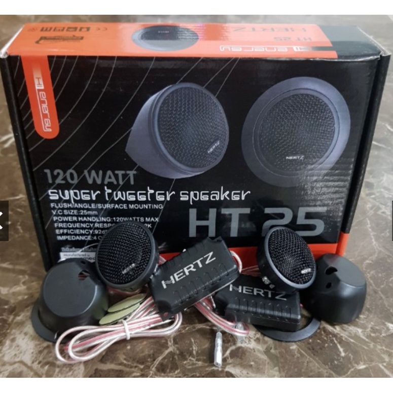 Loa Treble HERTZ HT25 cao cấp công suất 120W độ âm thanh cho xế yêu cực chất.
