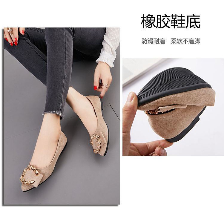 Giày Búp Bê Mũi Vuông Xinh Xắn Dành Cho Nữ Size 41 43 | BigBuy360 - bigbuy360.vn