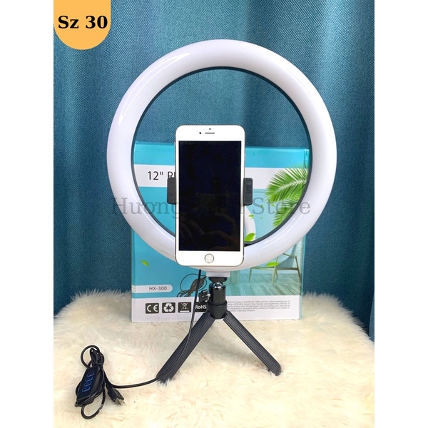 Đèn livestream để bàn sz 26, sz 30, sz 33, hỗ trợ ánh sáng make up, livestream, chụp ảnh sống ảo