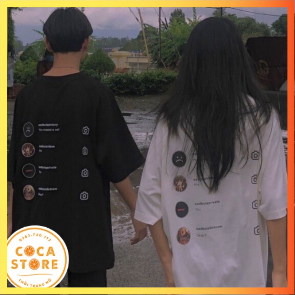 Áo thun sadboiz nam nữ tay lỡ, Áo sadboiz sadtagram form rộng chất cotton co dãn siêu mềm mịn | BigBuy360 - bigbuy360.vn