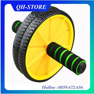 Con lăn tập bụng AB New 2 bánh kèm thảm
