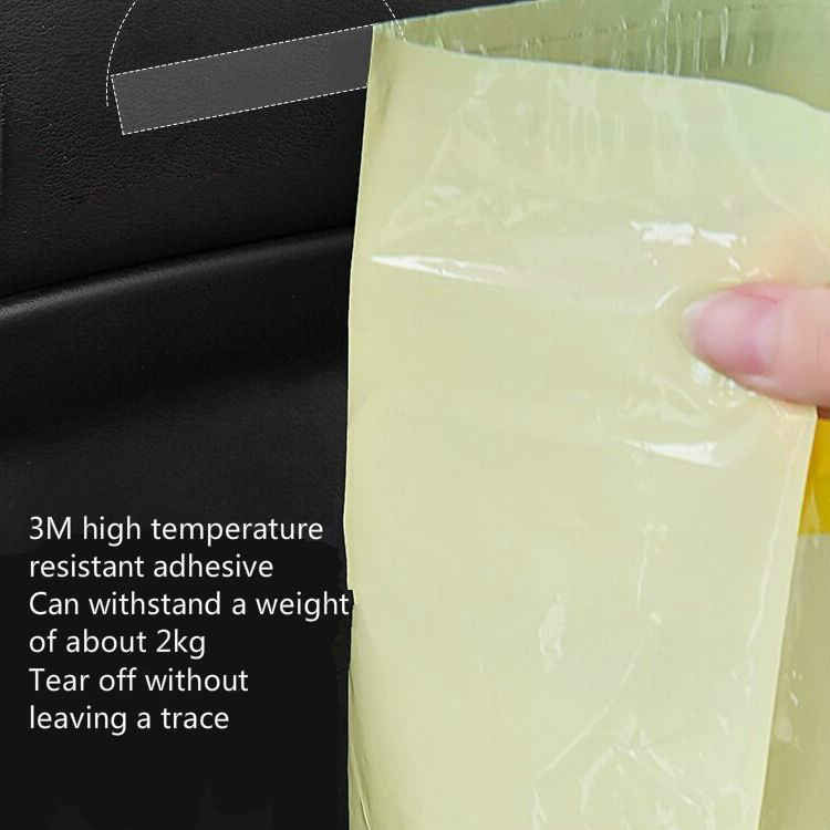 Set 15 túi đựng rác dán xe hơi phòng bếp hoạ tiết hình thú dễ thương tiện lợi kèm túi zip 25x31cm