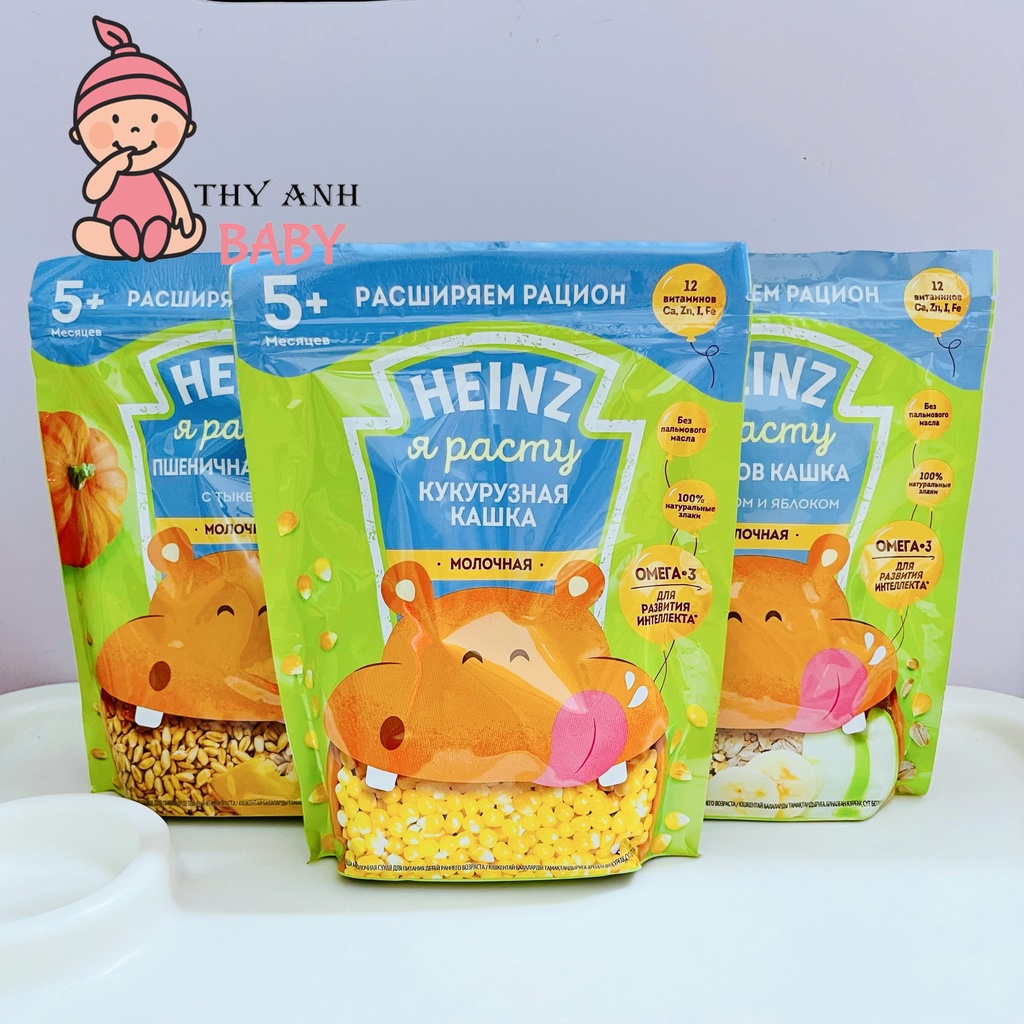 Bột Ăn Dặm Heinz Nga Cho Bé 4/6m+