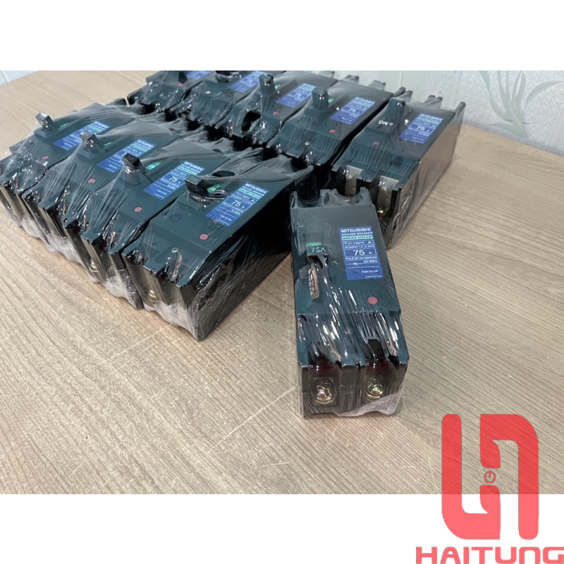 Atomat 2 Pha 75A Mitsubishi, CB 75A 2 Pha, Hàng Tháo Tủ, đã qua sử dụng.