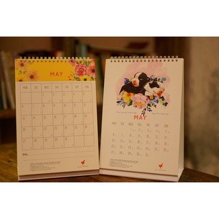 Lịch để bàn 2019