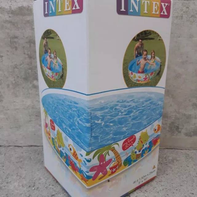 Intex Bể Bơi Không Bơm Hơi Cỡ Lớn 152x25cm Cho Bé